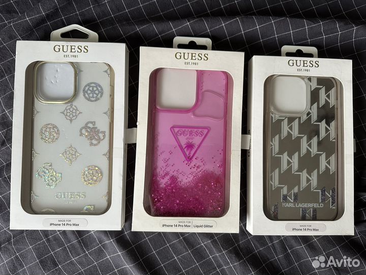 Чехлы на iPhone 14 pro max guess karl lagerfeld