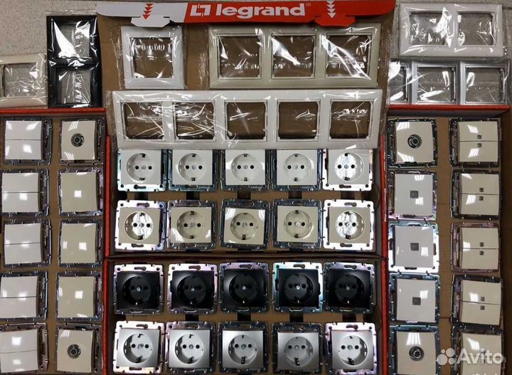 Розетки legrand