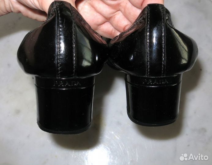 Prada, оригинал Италия, стильные туфли