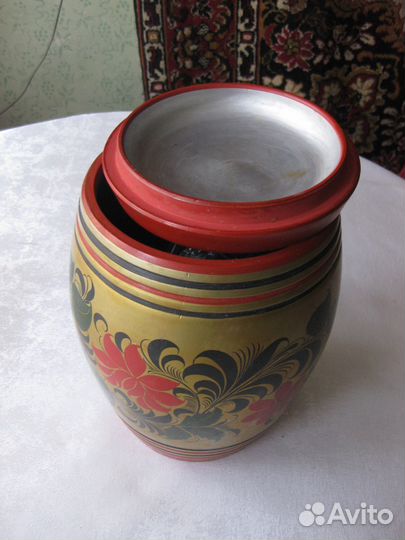 Бочонок сувенинирный, роспись 