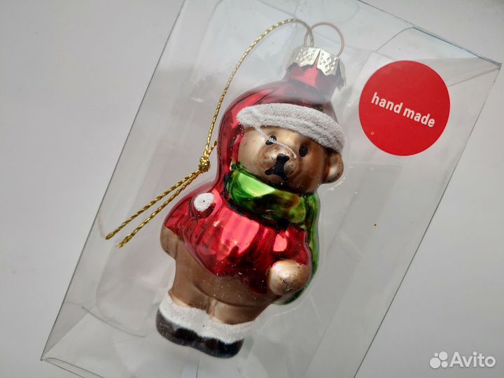 Елочные игрушки из стекла