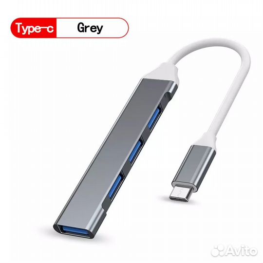 Новый Hub 3.0 Type C на 4 USB