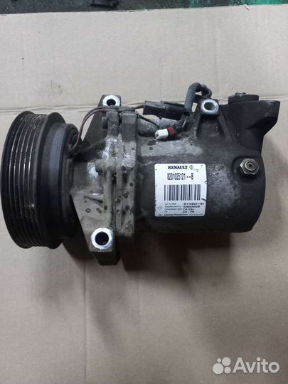 Компрессор кондиционера Renault sandero 2