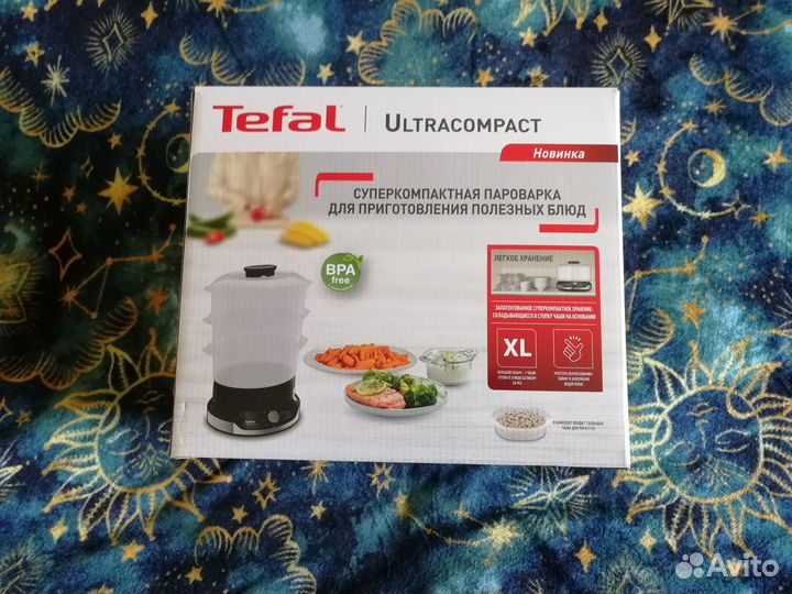 Пароварка Tefal Ultracompact VC204810
