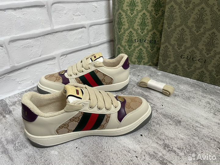 Gucci кеды кроссовки