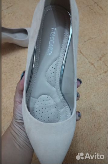 Туфли женские 38 размер эконика бежевые