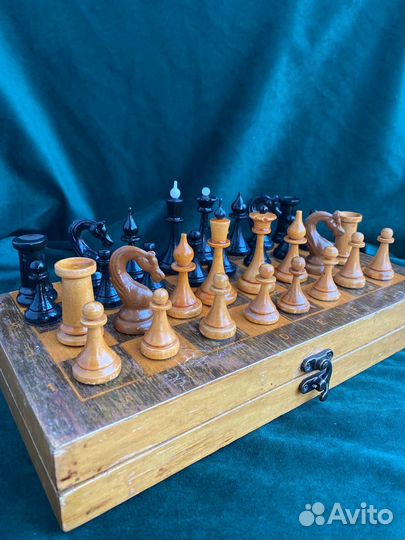 Шахматы СССР №38 деревянные