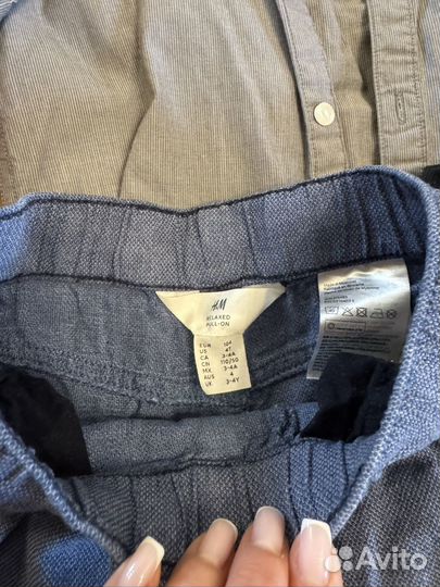 Пакет одежды на мальчика 104 110 h&m