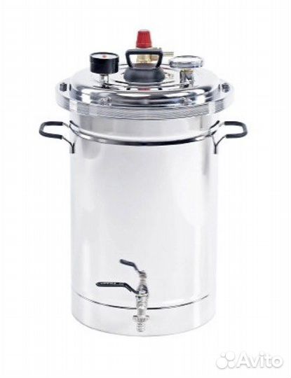 Автоклав Булат на 18 литров, нерж.сталь