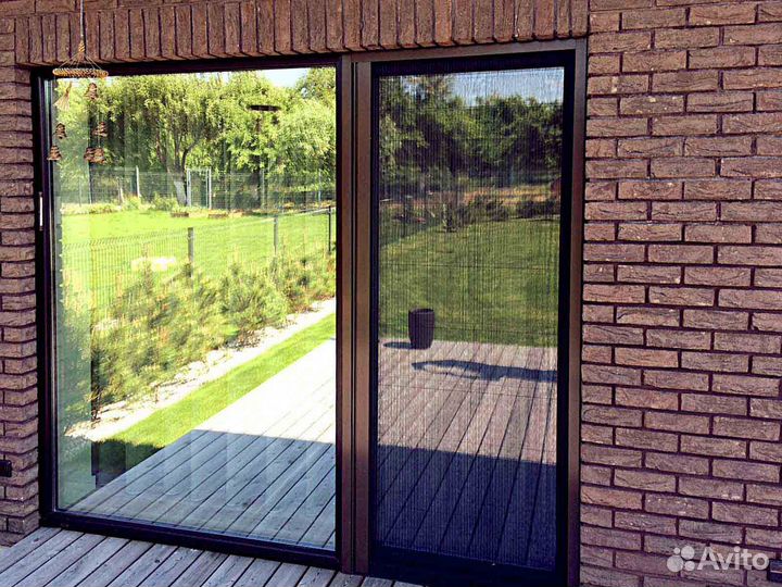 Москитная сетка Антимошка RAL8212