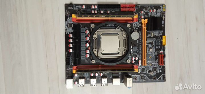 Сборка материнская плата+оперативка+процессор