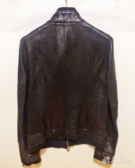 Мужская кожаная куртка Monarchy 48-50 размер