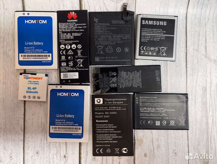 Аккумуляторы для Смартфонов