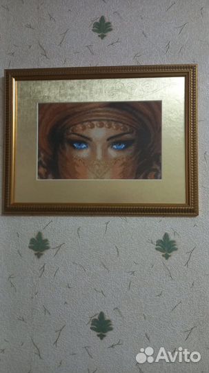 Картина вышитая крестом