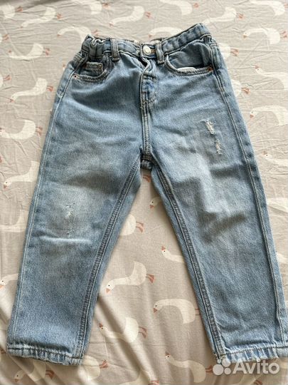 Джинсы zara детские 104