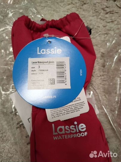 Перчатки lassie новые