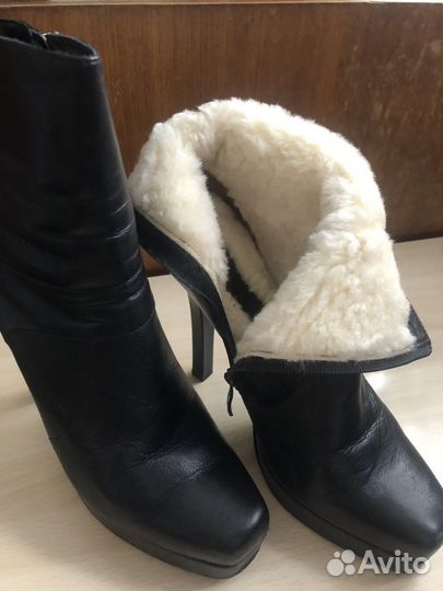 Полусапожки женские 38 размера зима