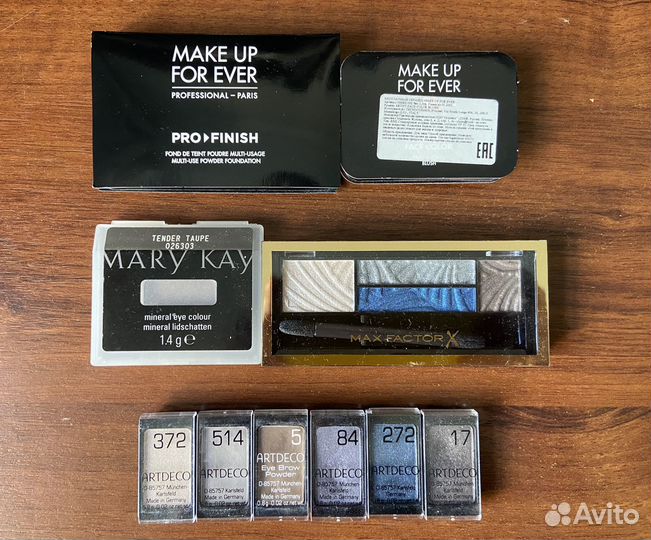 Косметика, тени ардеко, max factor, loreal