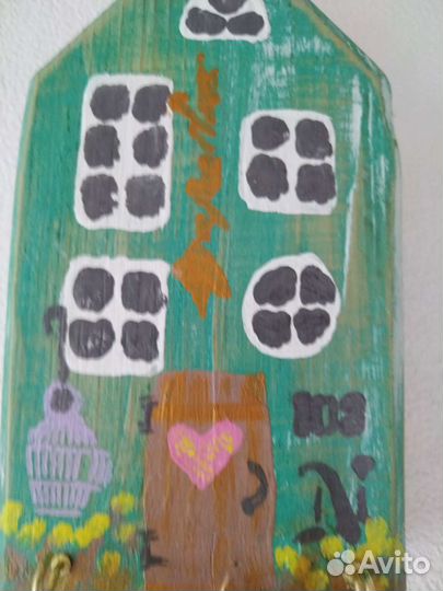 Вешалка. Ключница. Декор дома. Арт 017