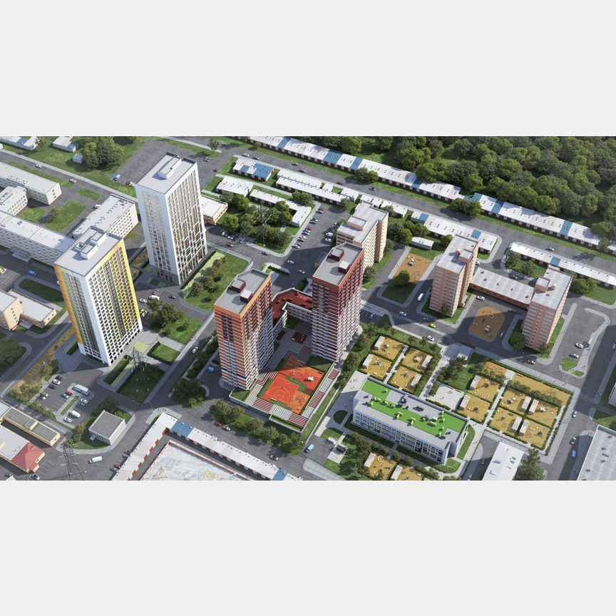 2-к. квартира, 58,5 м², 16/25 эт.