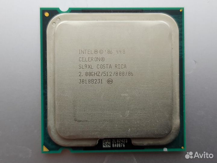 Процессор intel celeron 440