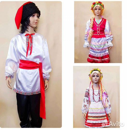 Детские Русские народные костюмы