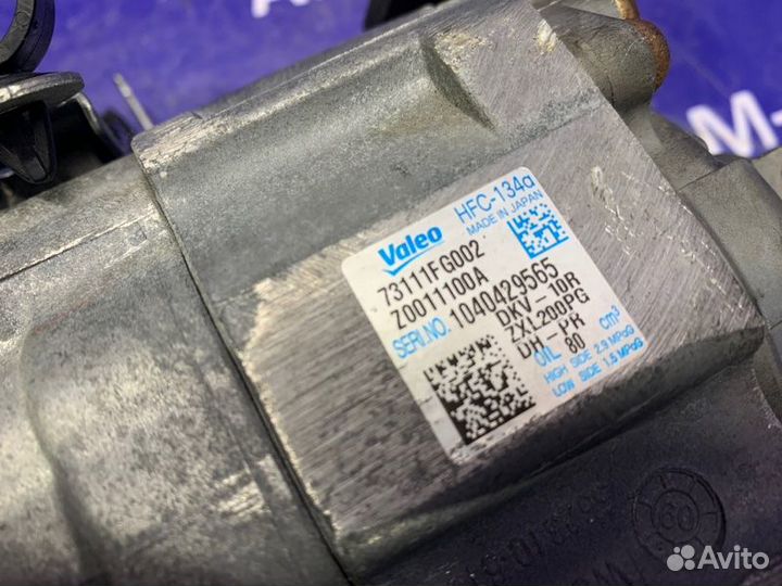 Компрессор кондиционера Subaru Exiga YA5 EJ204