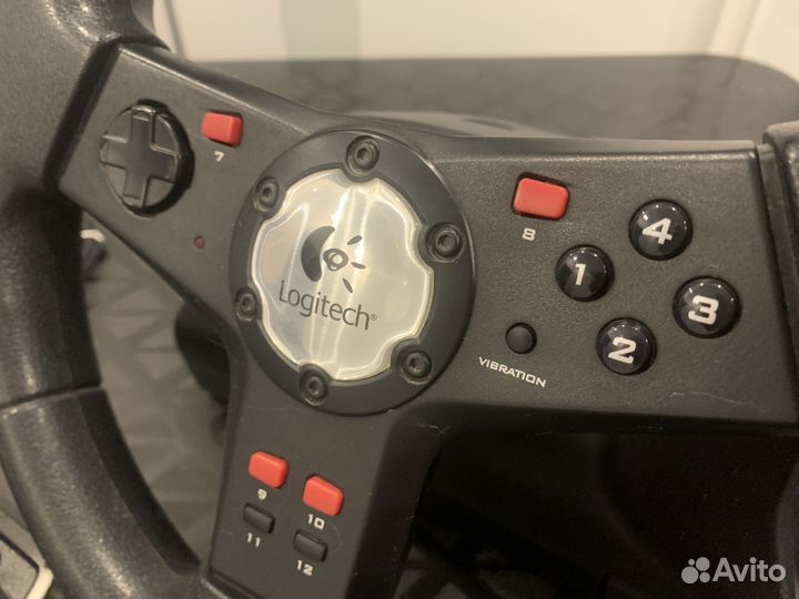 Игровой руль Logitech Formula Vibration