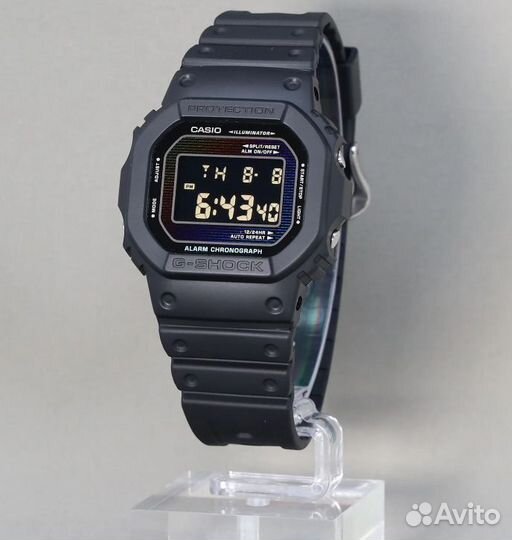 Casio G-Shock DW-5600RW-1E Rainbow Brick Wall Edit