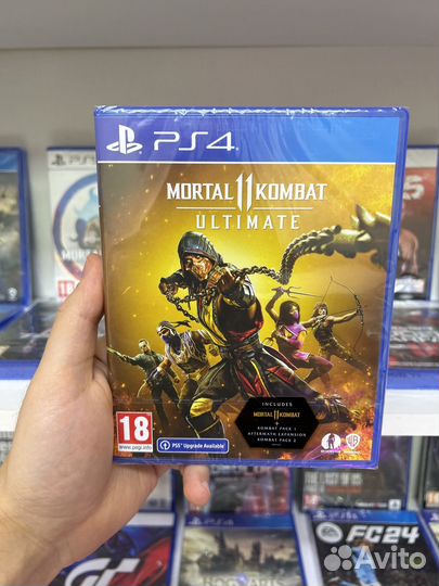 Mortal kombat 11 ultimate ps4 ps5 диск