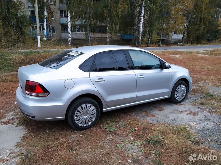 Volkswagen Polo 1.6 AT, 2016, 153 123 км