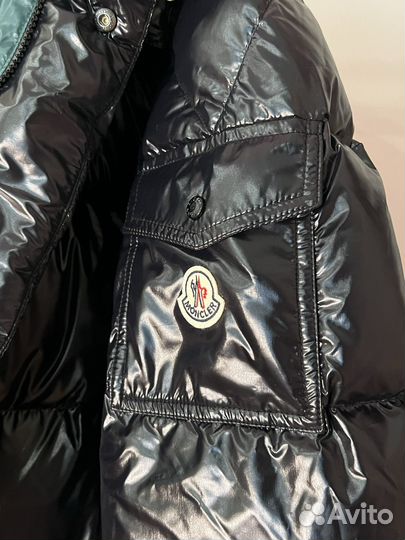 Пуховик длинный Moncler мужской Agot