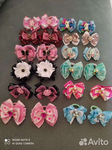 Резинки для волос ручной работы