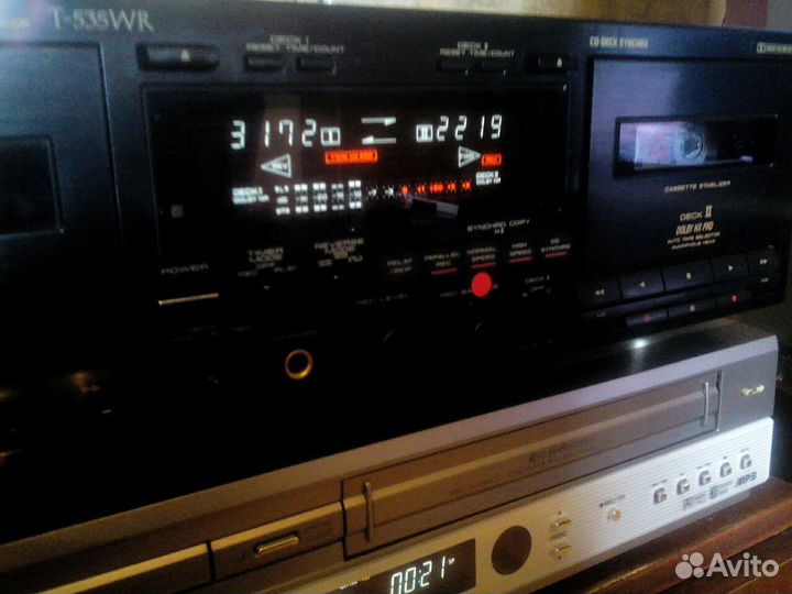 Кассетная дека pioneer T-535WR