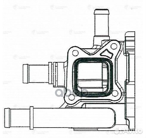 Nsii0020185808 Корпус термостата 0,765 LT 0549 TM