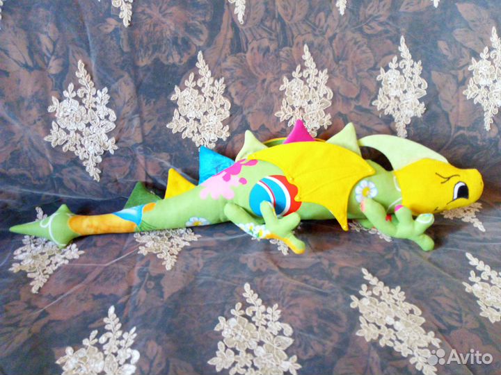 Дракон добряша.Подушка игрушка