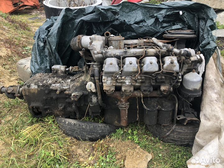 Двигатель Камаз 740.10 1987г