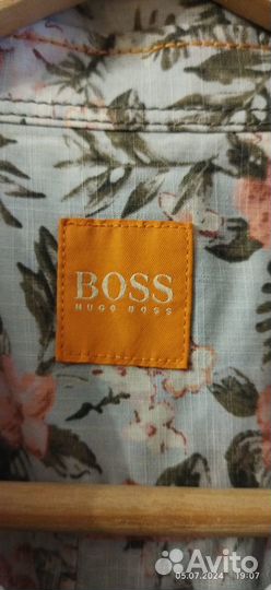 Рубашка Boss orange оригинал XXL 52-54