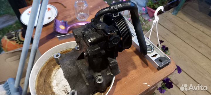 Насос гур hyundai santa fe 2.2