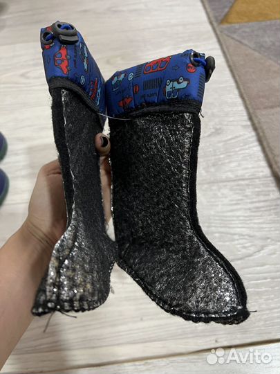 Сапоги резиновые детские