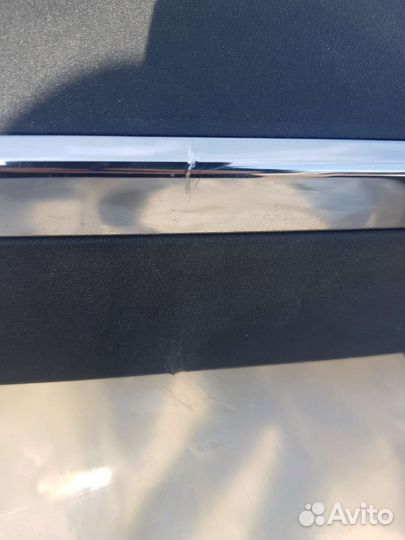 Спойлер юбка заднего бампера Mercedes E-Klasse