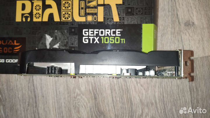 Видеокарта gtx 1050 ti palit