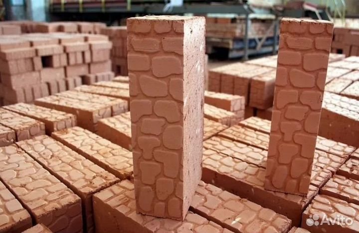 Кирпич, цокольный, полнотелый