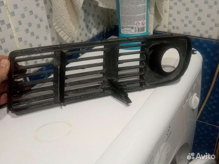 Заглушка бампера противотуманки audi a6 c5