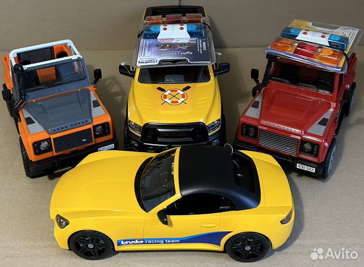 Игрушки машинки bruder брудер