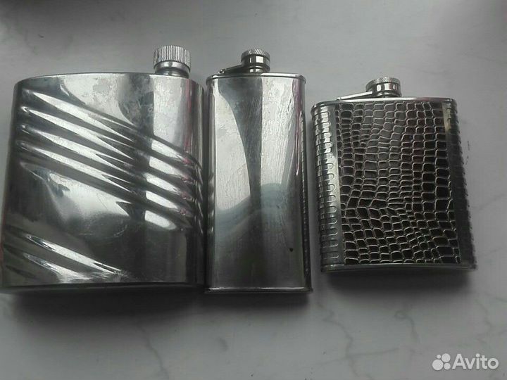 Фляжки из нержавеющей стали