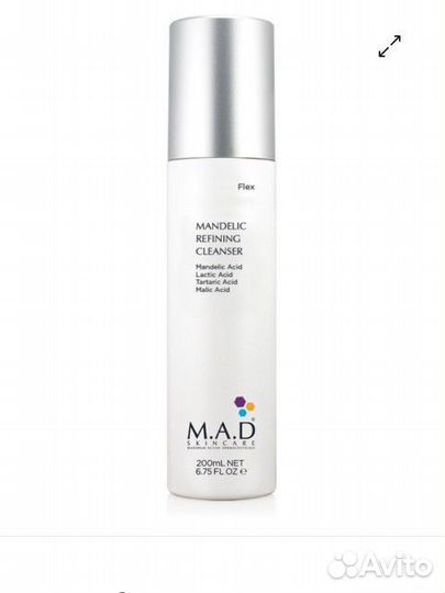 Очищающий гель MAD Mandelic Refining Cleanser