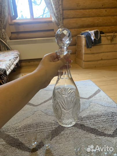 Графин хрустальный СССР