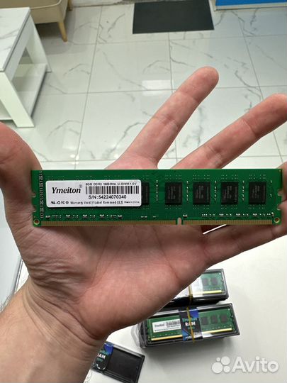 Dimm ddr3 8gb 1600mhz 12800 для пк SKhynix