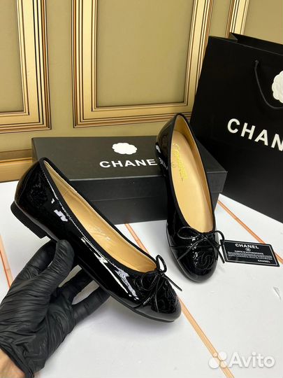 Балетки женские chanel